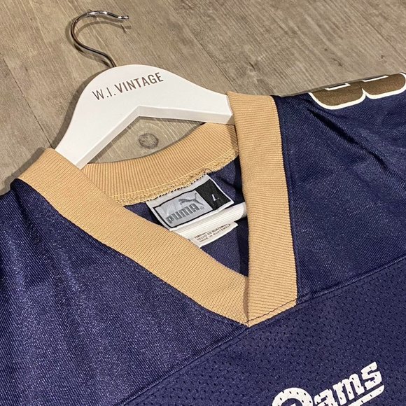 vintage 90s Puma St. Louis Rams Az-Zahir Hakim rare size large - Picture 5 of 7